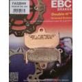 EBC Brakes Double-H Sintered Superbike Brake Pads Rear - FA320HH EBC Brakes Double-H Sintered Superbike Brake Pads Rear - FA320HH